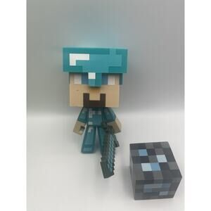 Minecraft Series 2 - Diamond Armor Steve - Complete Set